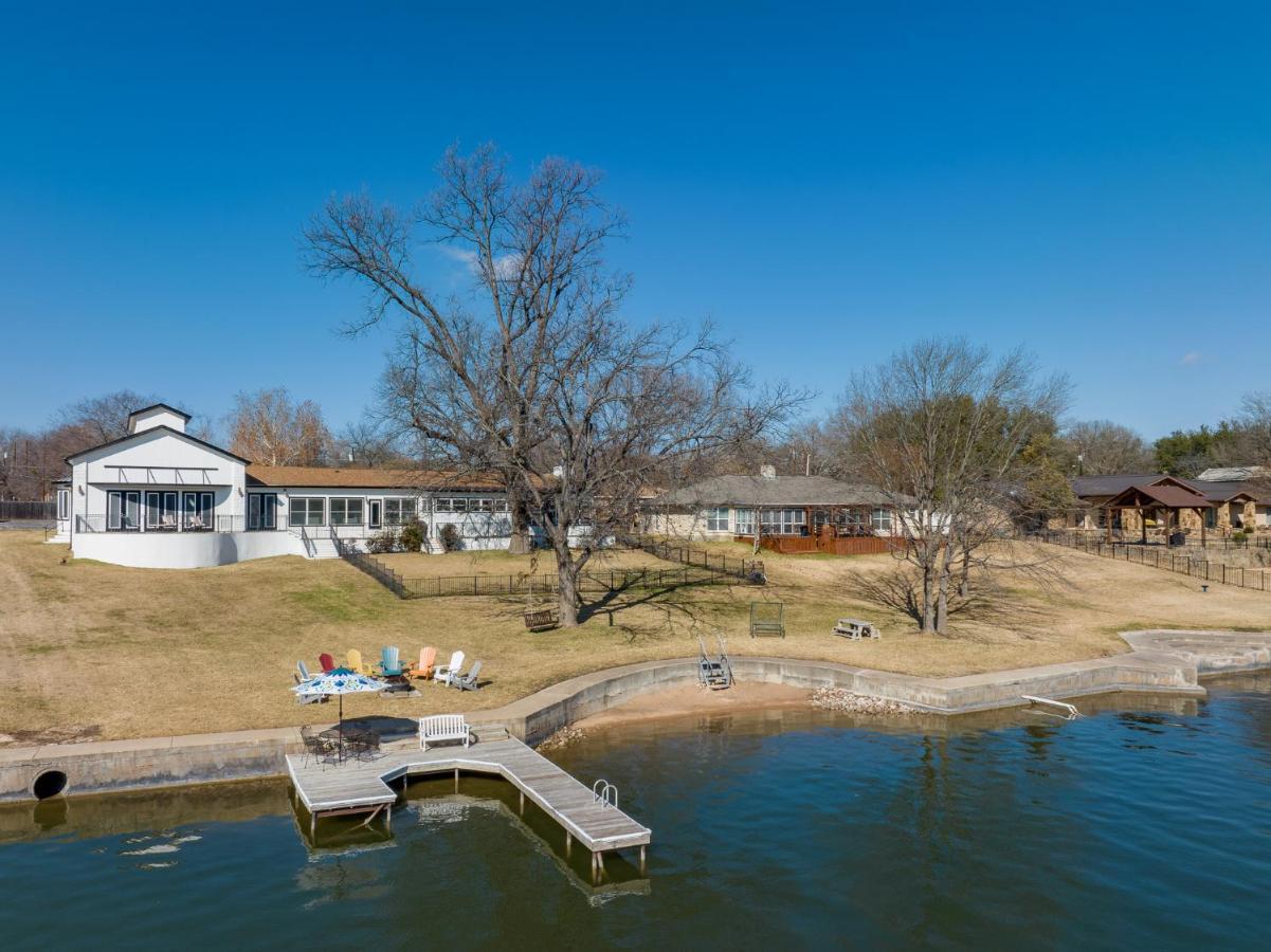 マーブル・フォールズ Luxurious Lakehouse With Indoor Pool-Hot Tub-Fire Pitヴィラ エクステリア 写真